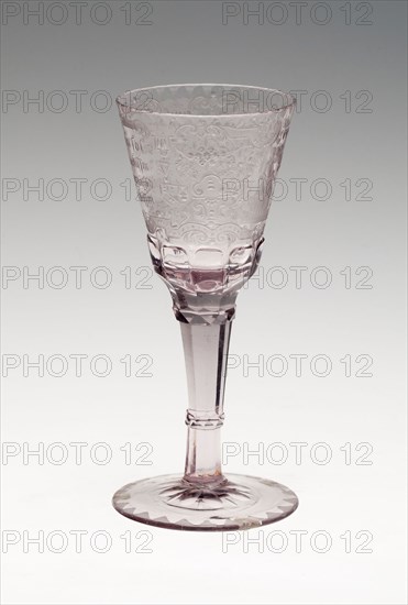 Goblet, c. 1730, Germany, Schleswig, Schleswig, Glass, 12.9 x 6 cm (5 1/16 x 2 3/8 in.)