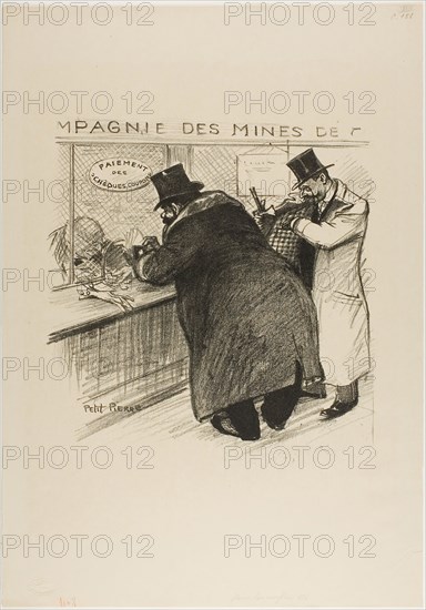 The Opportunist Majority, May 1894, Théophile-Alexandre Steinlen, French, born Switzerland, 1859-1923, France, Lithograph in black on cream wove paper, 310 × 302 mm (image), 545 × 381 mm (sheet)