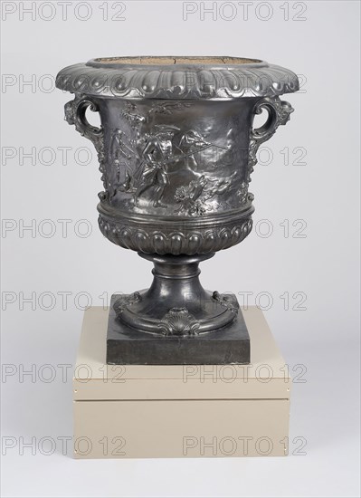 Garden Urn Emblematic of Autumn, Mid to late 18th century, England, Lead, 105.4 × 88.9 × 88.9 cm (41 1/2 × 35 × 35 in.)