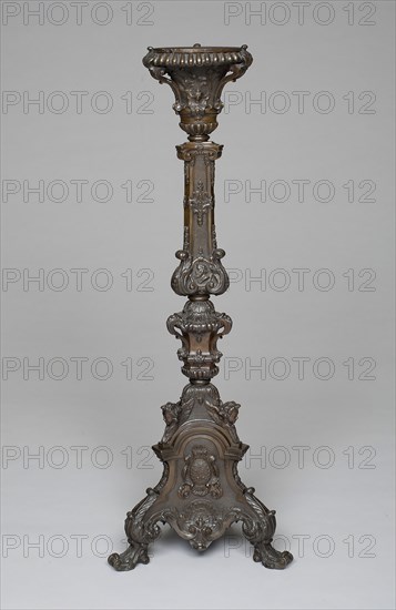 Pascal Candlestick, 1731, Paris, France, Paris, Bronze, 118.8 cm (46 3/4 in.)