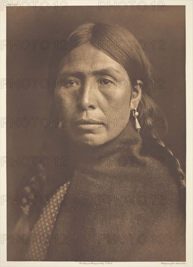 Lummi Type, 1899, Edward S. Curtis, American, 1868–1952, United States, Photogravure, plate 320 from "The North American Indian, Volume 9" (1913), 37.4 x 26.3 cm (image/paper), 56.2 x 46.2 cm (mount)