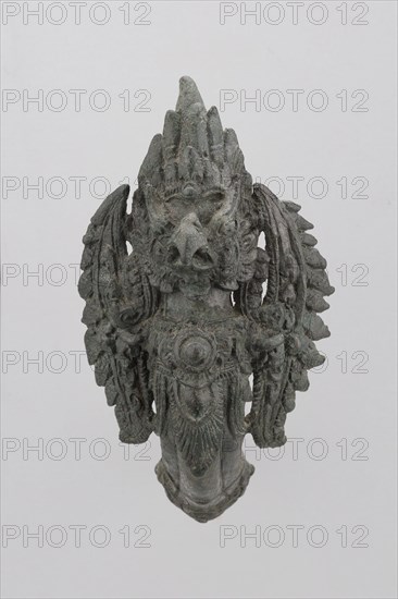 Garuda Finial, Angkor period, 12th/13th century, Cambodia, Cambodia, Bronze, 20.6 × 11 × 16 cm (8 1/8 × 4 3/8 × 6 1/4 in.)