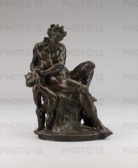 Aeolus and the Winds, 1600/1700, Flemish, Flemish, Bronze, dark brown patina, 12 1/16 × 9 9/16 × 6 1/8 in. (30.6 × 24.3 × 15.6 cm)