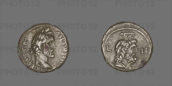Coin Portraying Emperor Antoninus Pius, AD 145, Roman, minted in Alexandria, Egypt, Egypt, Billon, Diam. 2.5 cm, 12.80 g