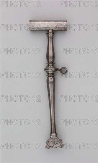 Wheellock Spanner, early 17th century, German, Germany, Iron, L. 19.7 cm (7 3/4 in.)