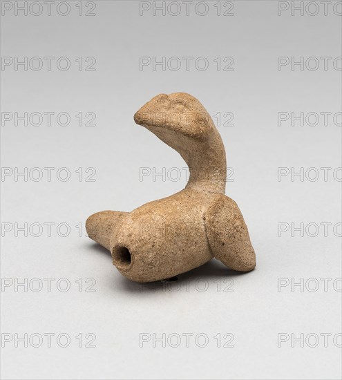 Whistle, c. A.D. 800, Classic Veracruz, Veracruz, Mexico, Veracruz state, Ceramic and pigment, H. 4.5 cm (1 3/4 in.)