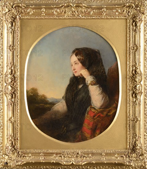 Soloman, Portrait de la Comtesse de Teba, future impératrice Eugénie