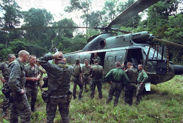 GUYANE ARMEE FRANCAISE 9 EME RIMA