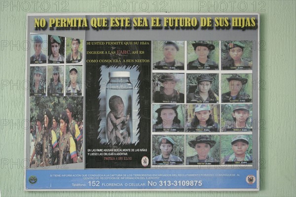 Colombia: Anti-Farc Poster