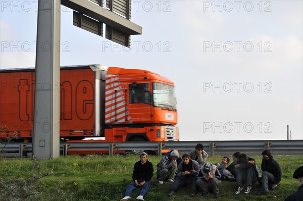 Illegal migrants Calais