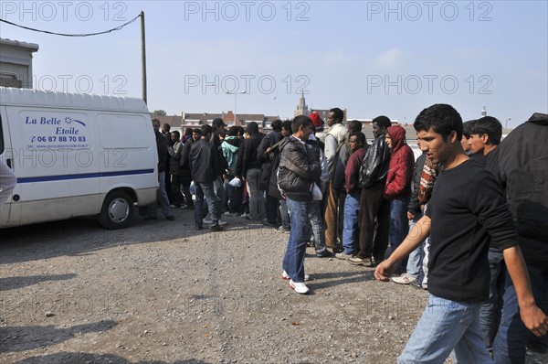 Illegal migrants Calais