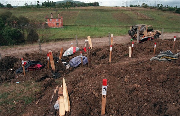 Kosovo Mitrovica Mass Grave