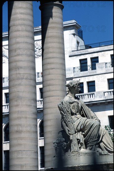 The Palais Brongniart in Paris