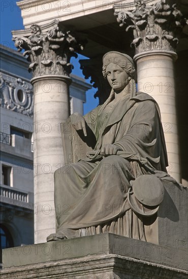 The Palais Brongniart in Paris