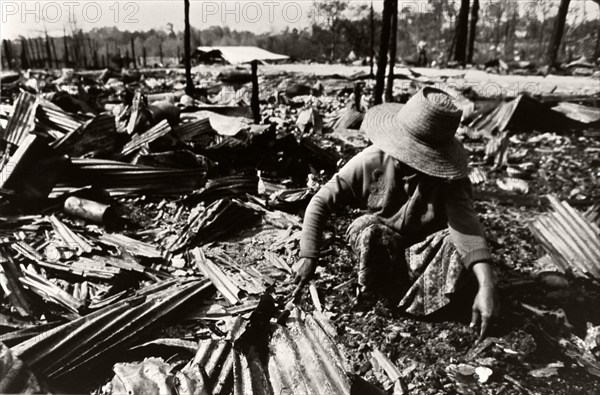 Ethnic Karen guerrilla in Myanmar