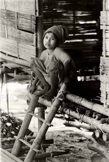 Ethnic Karen guerrilla in Myanmar