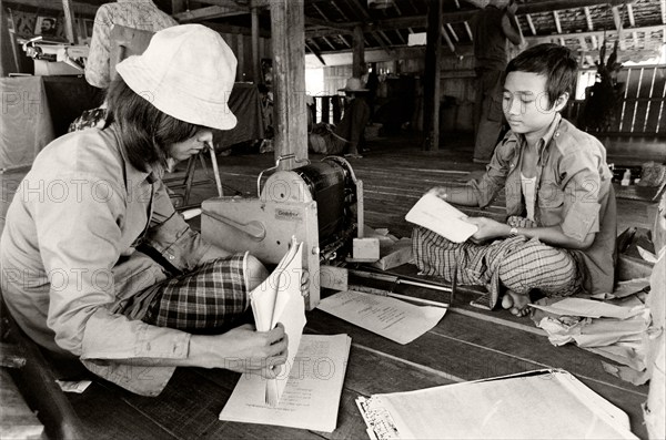 Ethnic Karen guerrilla in Myanmar