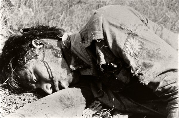 Ethnic Karen guerrilla in Myanmar