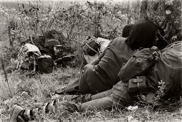 Ethnic Karen guerrilla in Myanmar