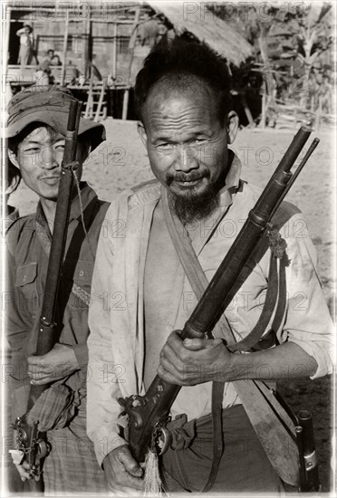 Ethnic Karen guerrilla in Myanmar