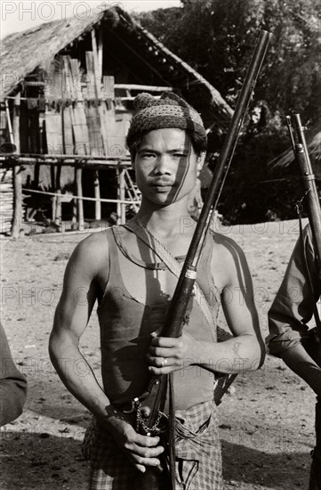 Ethnic Karen guerrilla in Myanmar