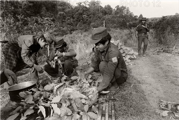 Ethnic Karen guerrilla in Myanmar