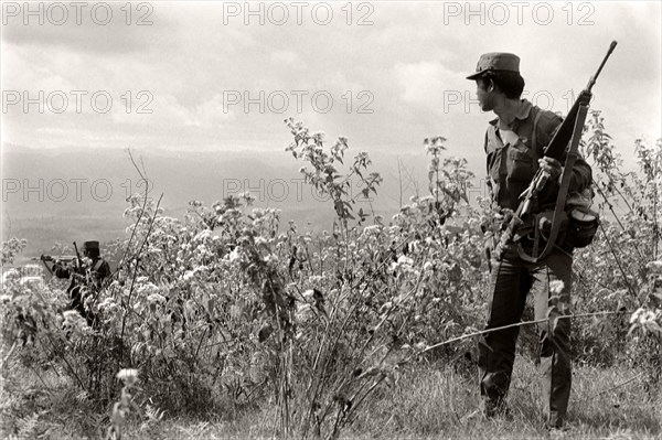 Ethnic Karen guerrilla in Myanmar