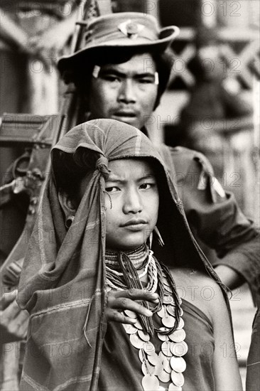 Ethnic Karen guerrilla in Myanmar