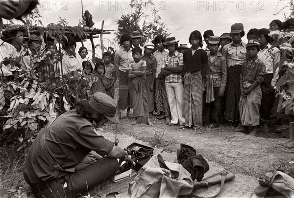 Ethnic Karen guerrilla in Myanmar