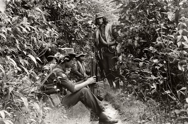 Ethnic Karen guerrilla in Myanmar