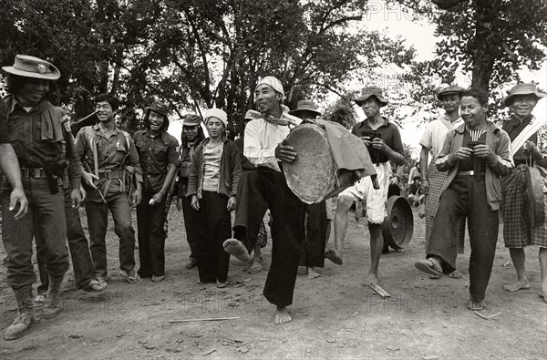 Ethnic Karen guerrilla in Myanmar