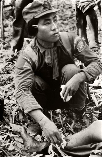 Ethnic Karen guerrilla in Myanmar