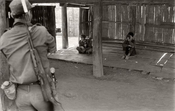 Ethnic Karen guerrilla in Myanmar