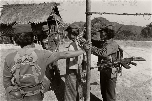 Ethnic Karen guerrilla in Myanmar