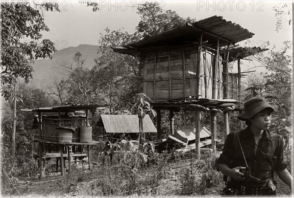 Ethnic Karen guerrilla in Myanmar