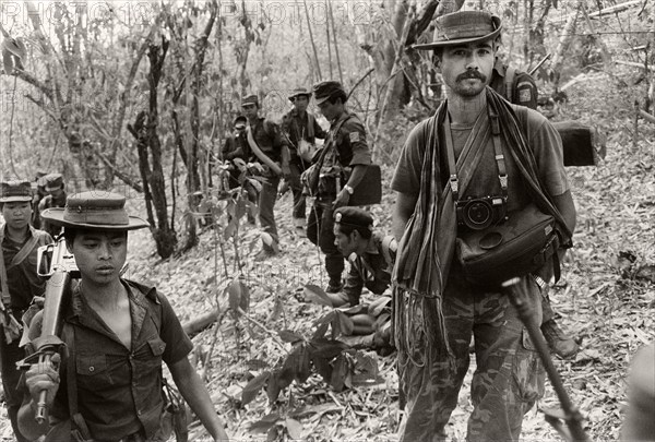 Ethnic Karen guerrilla in Myanmar