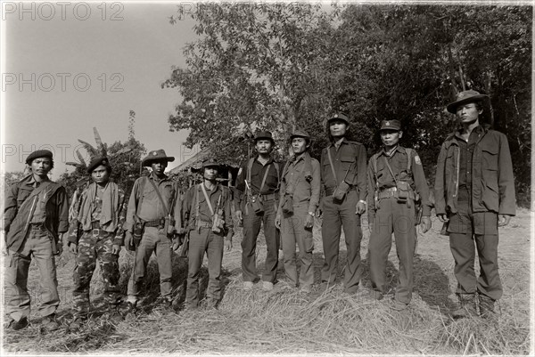 Ethnic Karen guerrilla in Myanmar