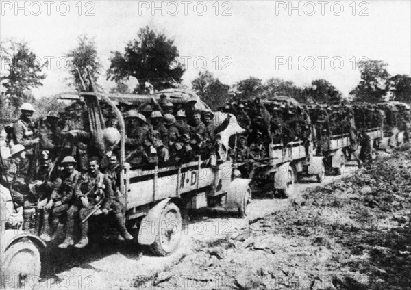 La bataille de la Somme, 1916