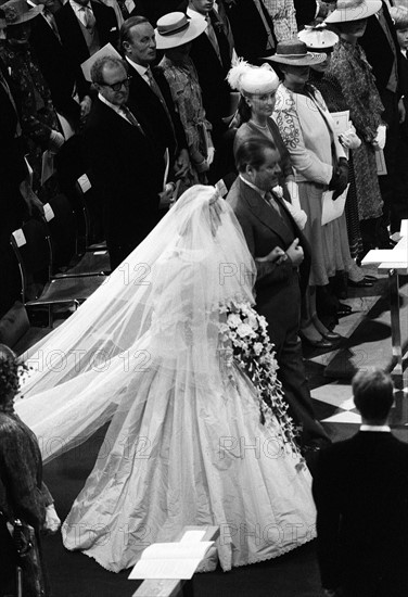 Mariage du Prince Charles de Galles et de Lady Diana Spencer