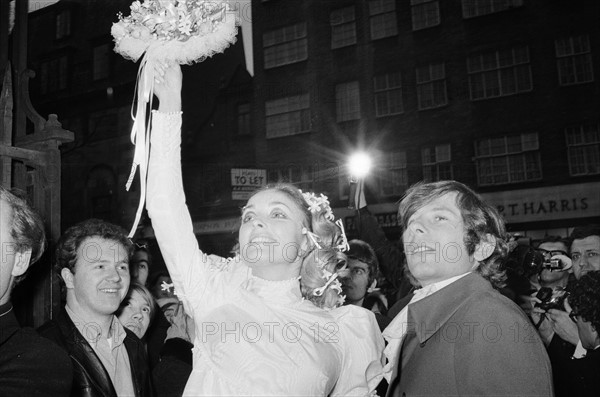 Tate and Polanski wedding 1968