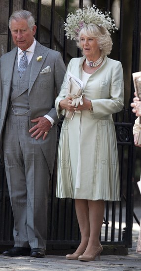 PRINCE CHARLES AND CAMILLAThe marriage of Zara Phillips and England rugby player Mike Tindall.The Queen and Duke of Edinburgh are among guests expected at the wedding in Canongate Kirk on the Royal Mile.It is Scotland's first royal wedding in almost 20 years.Prince Charles and Camilla, Prince William and Catherine, and Prince Harry are also attending the ceremony and reception at Holyroodhouse.
30th July 2011.