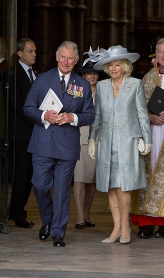 Royals at VE Day Service