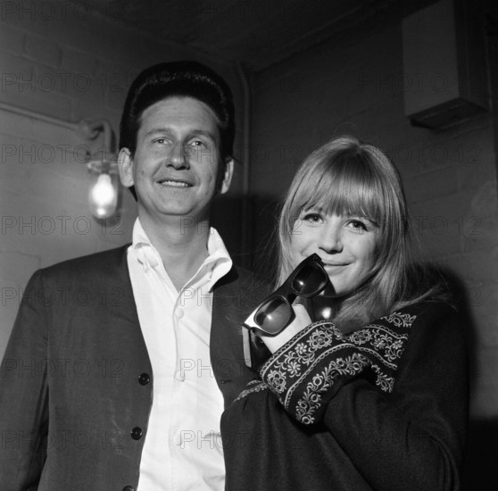 Roy Orbison with Marianne Faithfull