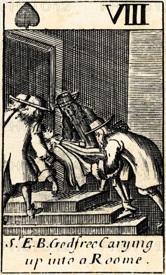 Playing card at the time of the Titus Oates trial