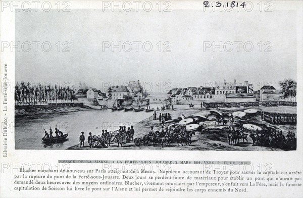 The crossing of Marne in the commune of La Ferté-sous-Jouarre.
