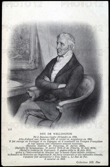 Portrait of General Wellington.
