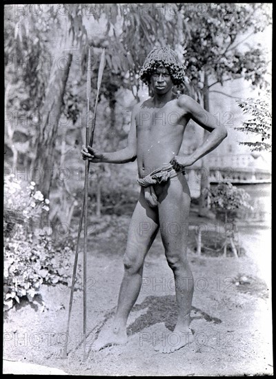 Portrait of man from Madagascar