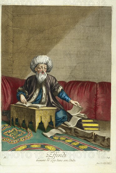 in Recueil de cent estampes représentant différentes nations du levant gravées sur les tableaux peints d'après nature en 1707 et 1708 de Monsieur de Ferriol