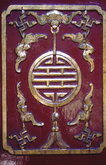 Door decoration of Beijing Summer Palace