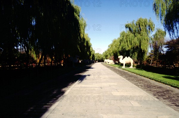 Tombeaux de la dynastie Ming, les 13 mausolées Ming, Shendao, le Chemin de l'Esprit